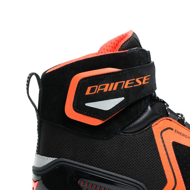 Dainese Energyca Air Shoes Black Fluro Red 